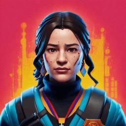 Gaming profile picture for female - Fortnite