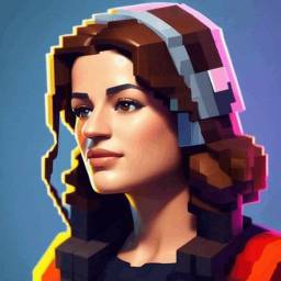 Gaming profile picture for female - Minecraft