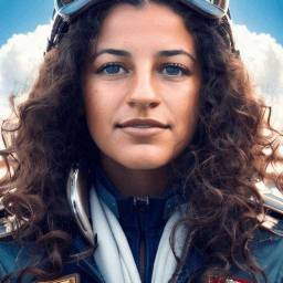 Realistic profile picture for female - Pilota
