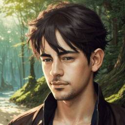 Anime profile picture for male - Bosque
