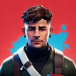 Gaming profile picture for male - Fortnite