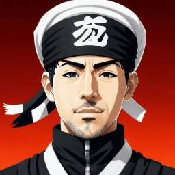 Profile picture in the style of Naruto for male